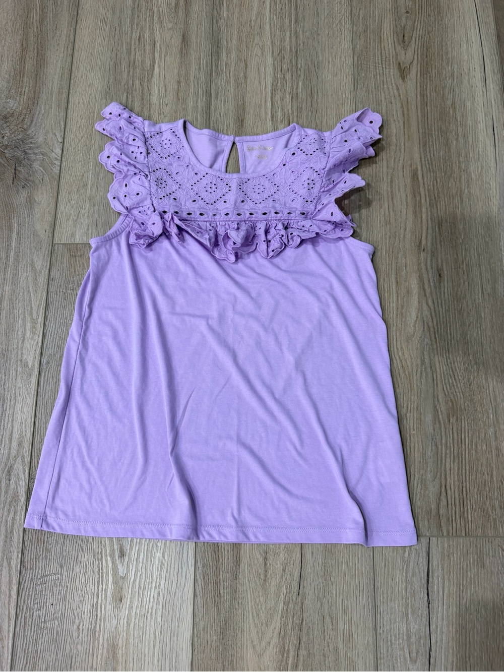 Women’s Lilly Pulitzer Purple Iris Bev Top Size Small